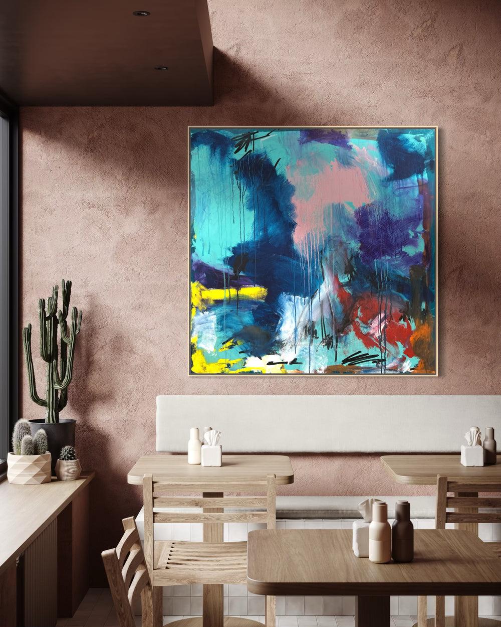 Pintura abstracta - Color Riot
